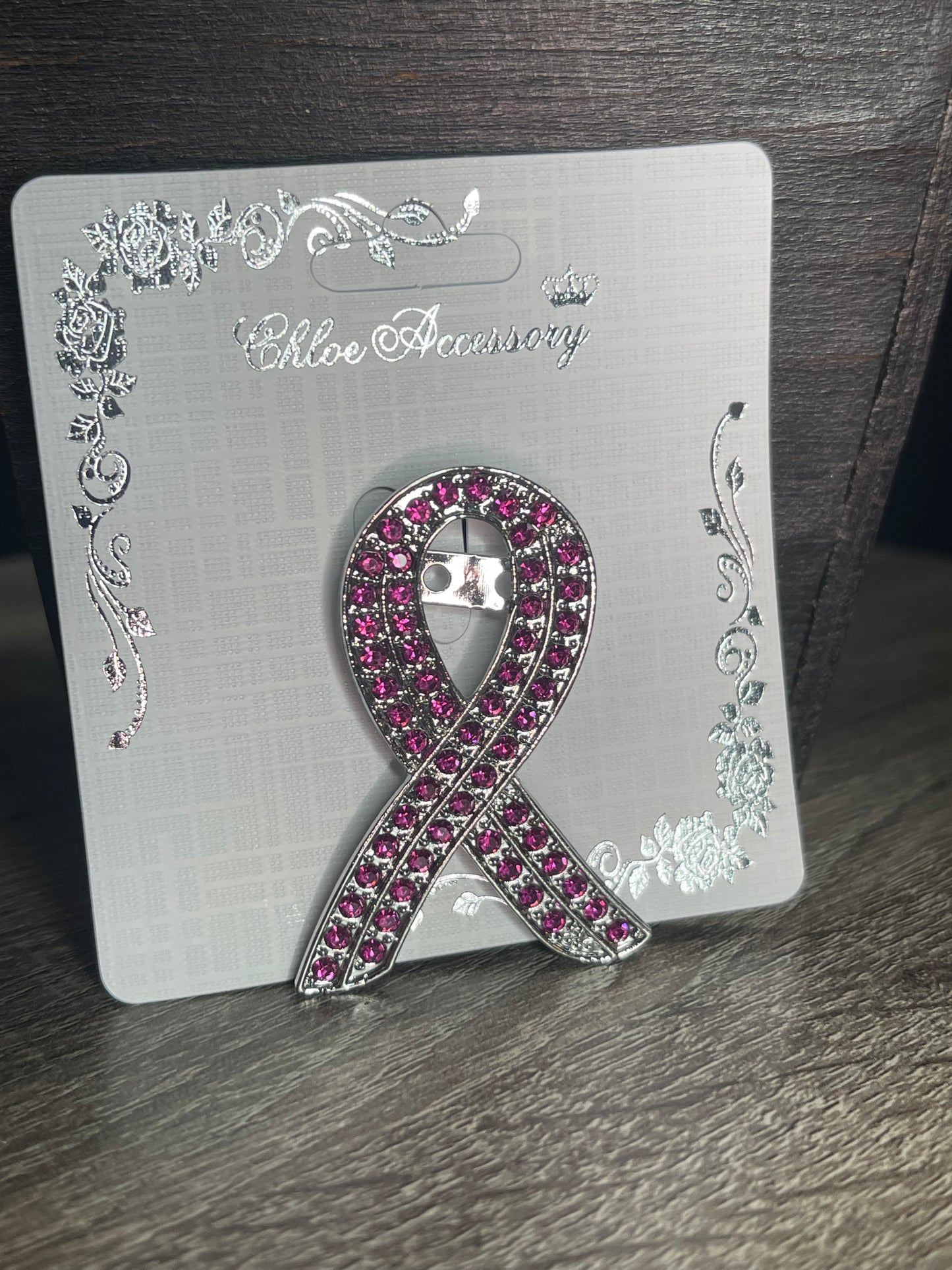 Breast Cancer Awareness Brooch