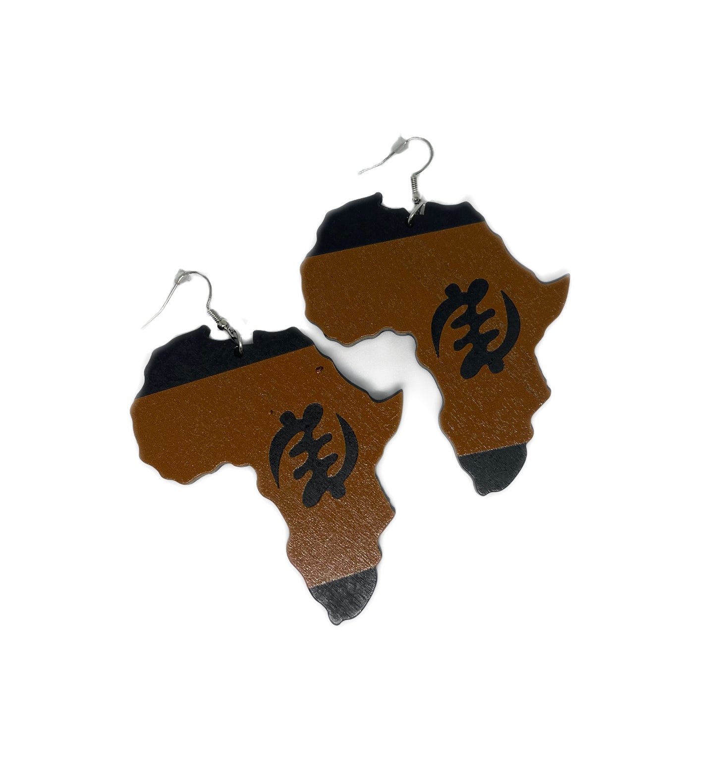 Nothing But God (Africa) Wooden Earrings